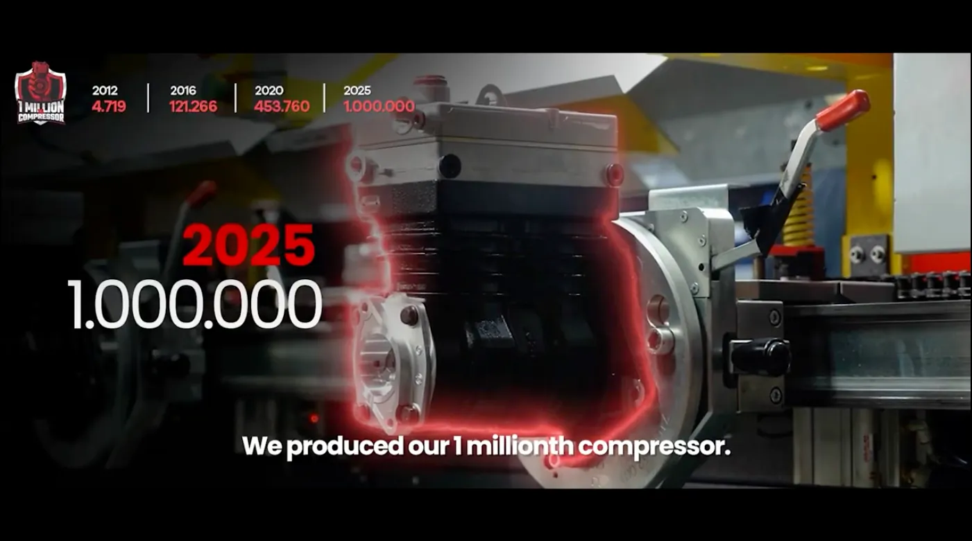 Vaden Otomotiv – 1 Milyonuncu Kompresör Tanıtım Filmi
